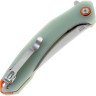 Складной нож CJRB GOBI J1906-NTG прозрачный
